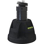 Pied en caoutchouc "Zeus", vulcanisé, réglable et articulé