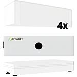 Kit de stockage PV, Growatt, 10,24 KWh hybride, 6 pièces
