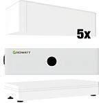 Kit de stockage PV, Growatt, 12,8 KWh hybride, 7 pièces