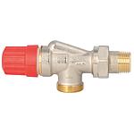 Robinet thermostatique type RA-N, version axiale, mâle eurocône DN 20 (3/4")