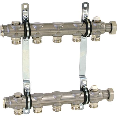 Répartiteur de circuit de chauffage en acier inox strawa e-class 52. Standard 1