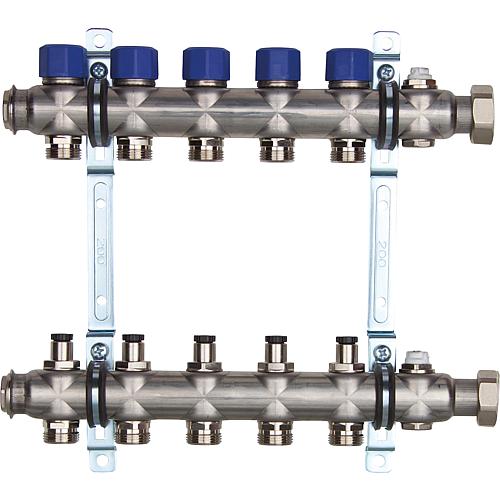 Répartiteur de circuit de chauffage en acier inox strawa e-class 53.