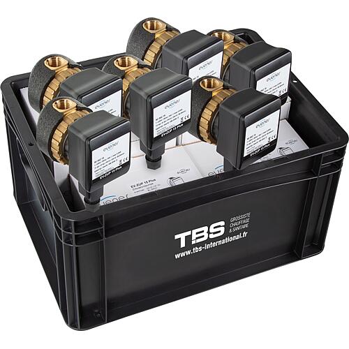 Pack aVantage 6 x circulateurs evenes EV ZUP 15 Plus avec mallette de transport TBS France Standard 1