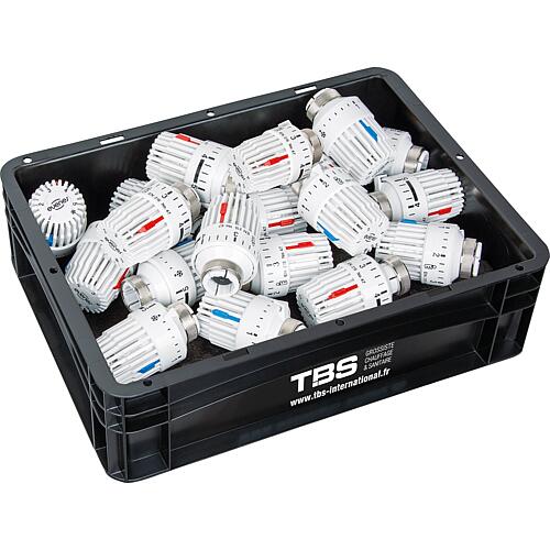 Pack aVantage tête thermostatique Evenes, standard M30x1,5, 20 pièces, + Mallette de transport TBS France gratuite! Standard 1