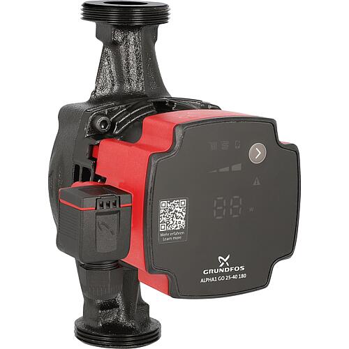Circulateur Grundfos Alpha1 GO 25-60, 220-240V, Longueur 180mm