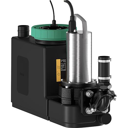 Stations de relevage des eaux usées pour eaux usées contenant des matières fécales, DrainLift SANI CUT Standard 1