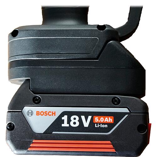 Adaptateur pour batterie 18 V Bosch Anwendung 1