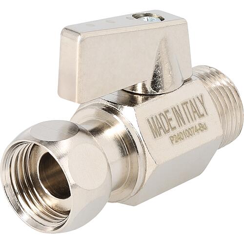 Mini-robinet à bille Mâle x Écrou-tournant Standard 1