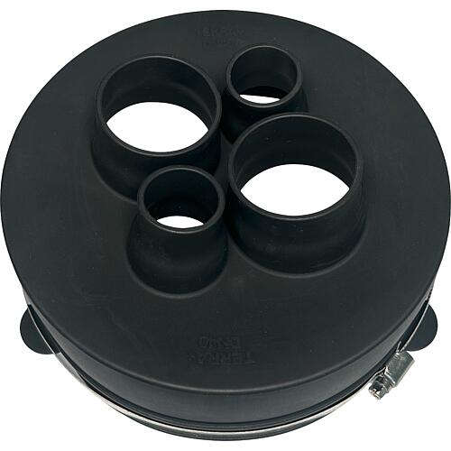 Embout en caoutchouc Terra+, étanche au gaz Standard 1