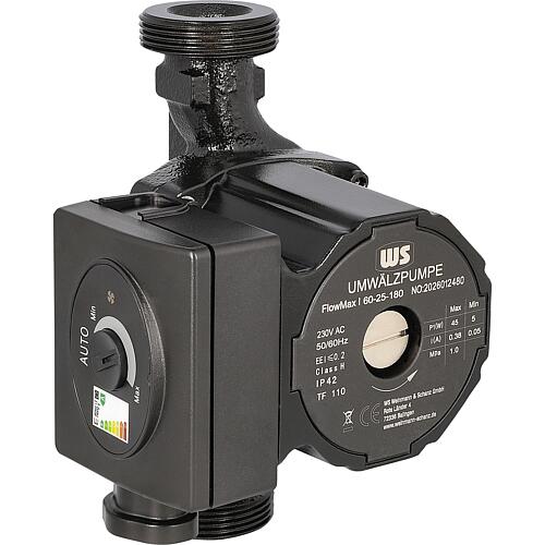 Circulateur de chauffage WS FlowMax I, longueur 180 mm Standard 1
