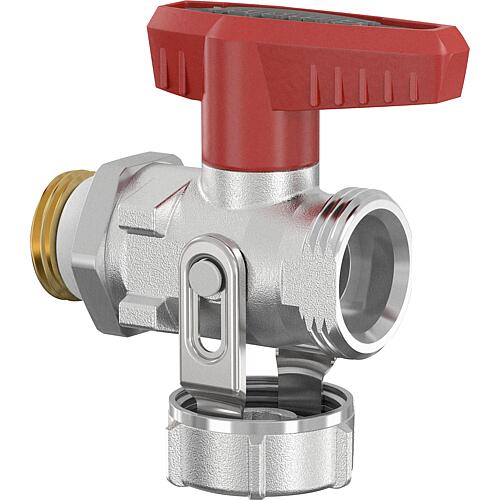 KFE Robinet à boisseau sphérique Flamco DN15 (1/2") Passage Standard 1
