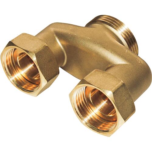 Raccord à vis double pour mitigeur thermostatique Standard 1