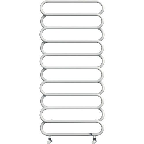Radiateurs sèche-serviettes Loop, blanc mat Standard 1