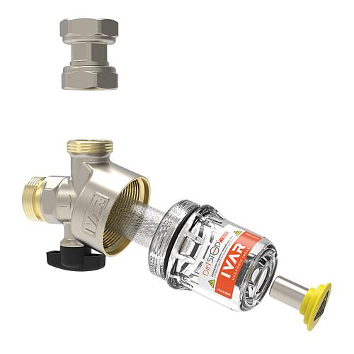 Désemboueur magnétique Dirstop Mini, DN 20 (3/4") Mâle Anwendung 2