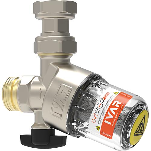 Séparateur de magnétite et désemboueur Dirstop Mini, DN 20 (3/4") Mâle Standard 1