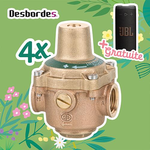 Pack promotionnel 4x réducteurs de pression 11 BIS + 1x enceinte JBL Grip 1, gratuite! Standard 1