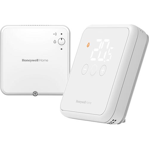 Thermostat d'ambiance Resideo Honeywell HOME avec boîtier récepteur, DT4R Standard 1