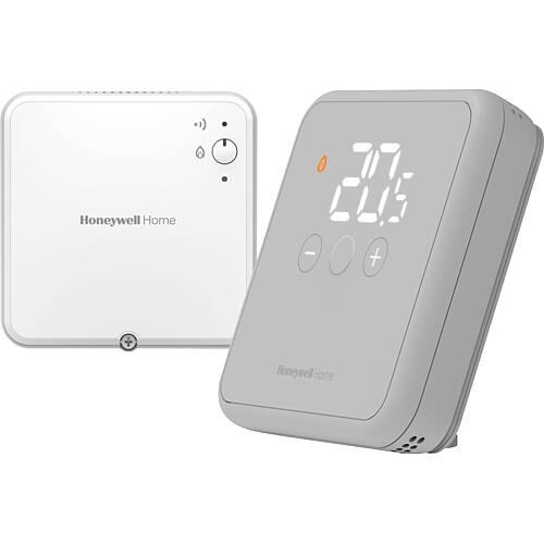 Thermostat d'ambiance Resideo Honeywell HOME avec boîtier récepteur, DT4R Standard 3