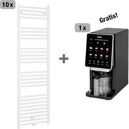 Offre promotionnelle : 10 radiateurs de salle de bains + 1 machine à glaces Cream Dream
