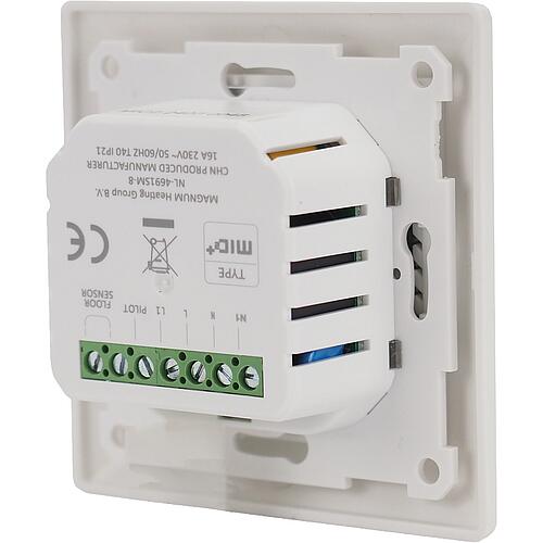 Thermostat d'ambiance de type Intelligent-Control MIC2 avec Wi-Fi et Accessoires Anwendung 2