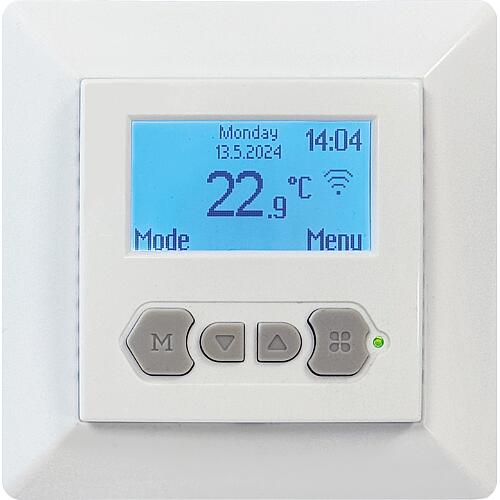 Thermostat d'ambiance de type Intelligent-Control MIC2 avec Wi-Fi et Accessoires Standard 1