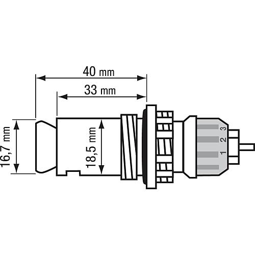 Insert thermostatique avec préréglage Standard 2