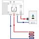 Système de séparation hydraulique sans pompes sur le circuit primaire Anwendung 1