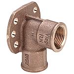 Raccords filetés en bronze Angle de plafond