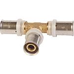 Té inégal, réduction médiane