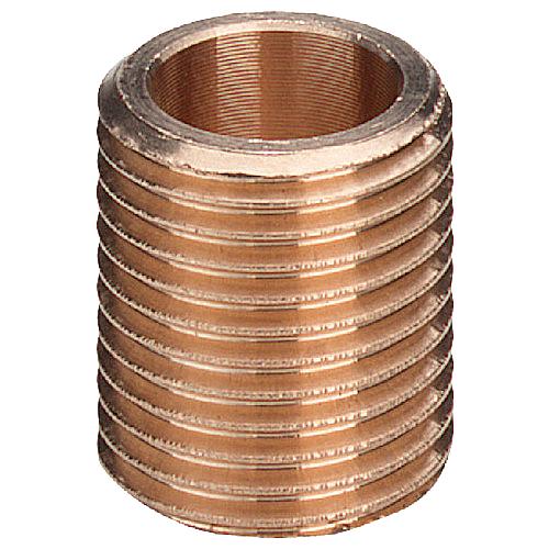 Raccord fileté bronze 
Mamelon Standard 1