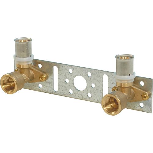 Support mural, sortie verticale Standard 1