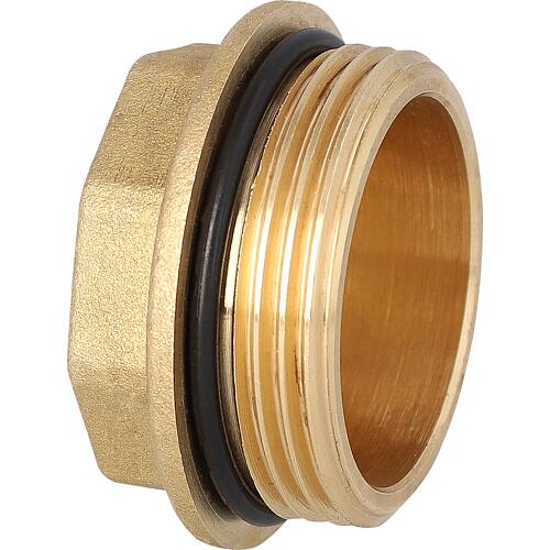 Bouchon de verrouillage 1 1/4" autoétanche, laiton brut