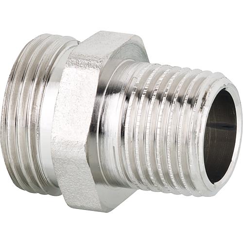 raccord eurocône mamelon, nickelé Standard 1
