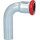 Raccord a sertir acier C coude 90° Contour M fem/male 15mm