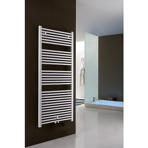 Radiateur porte-serviettes Jessica avec raccord central