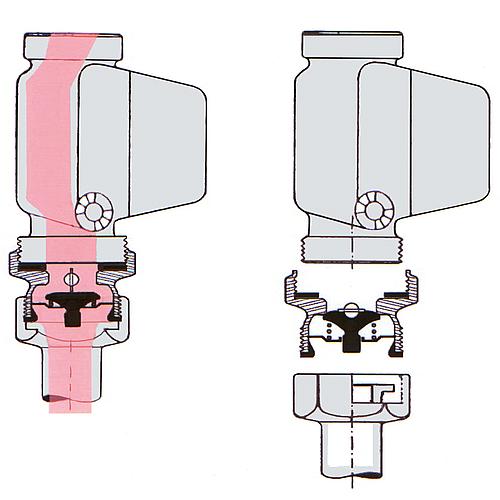 Clapet anti-thermosiphon, type 24