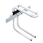 Liaison murale avec raccord de radiateur