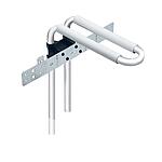 Liaison murale avec raccord de radiateur