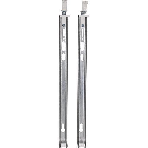 Kit console murale pour hauteur 500mm; 2 consoles, 2 chevilles en 10mm, 2 vis en 8x70mm