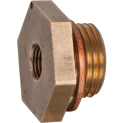Adaptateur de filetage DN 15 (1/2") x M10 Standard 1