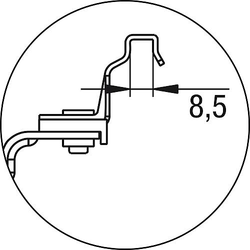 Fixation murale Standard 3