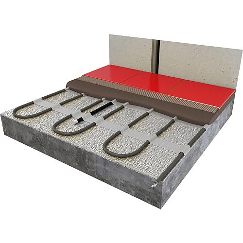 Câble électrique pour plancher chauffant Anwendung 2