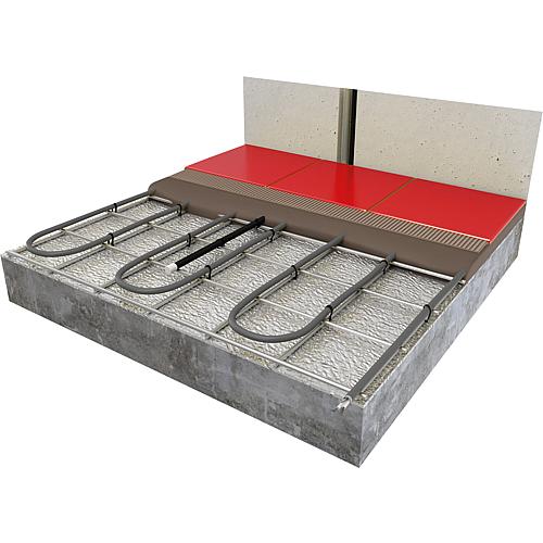 Câble électrique pour plancher chauffant Anwendung 4