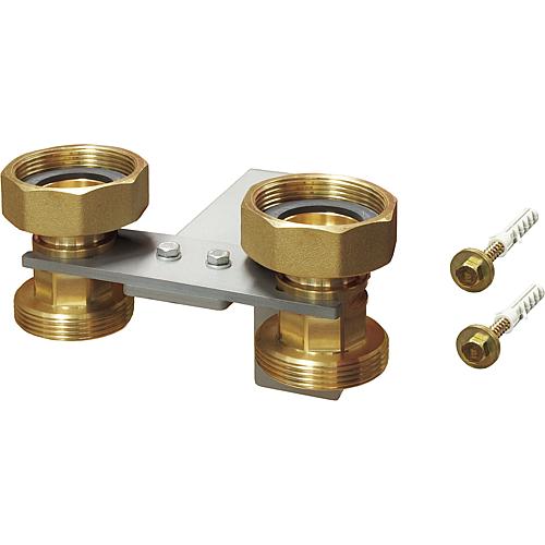Support mural pour circuit de chauffe DN32, 100/160 mm