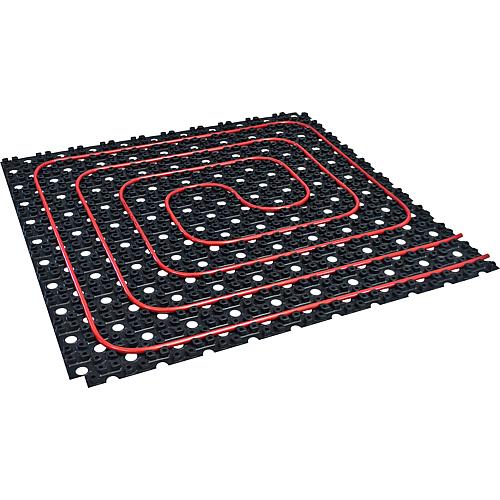 Plaque plancher chauffant à plots (système ultra plat) Anwendung 1