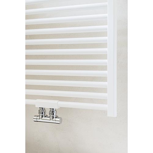 Kit de support de rechange pour radiateur sèche-serviette Cool et Cool avec raccordement central Anwendung 3