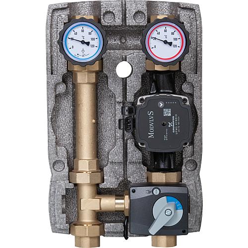 Module hydraulique Easyflow DN25 (1“) avec vanne 3 voies et servomoteur  Standard 2