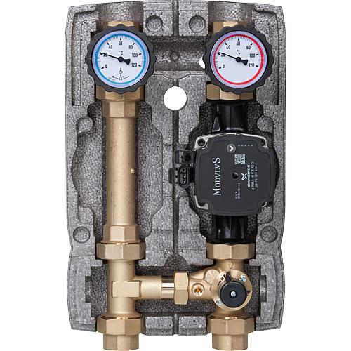Module hydraulique Easyflow DN25 (1") avec vanne 3 voies sans servomoteur Standard 3