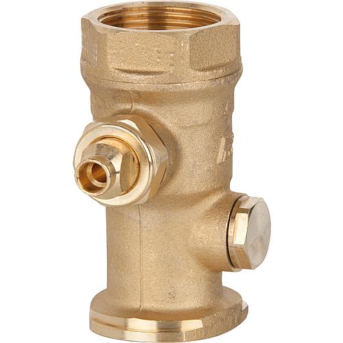 Robinet à boisseau sphérique avec thermomètre TK DN 32 Standard 2