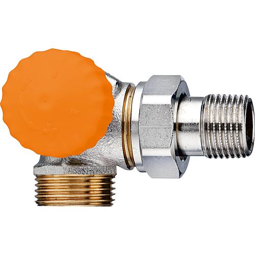 Robinet thermostatique Eclipse, version double équerre, mâle Standard 1
